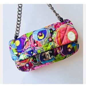 Chanel Kaleidoscope Multicolor Single Flap Bag